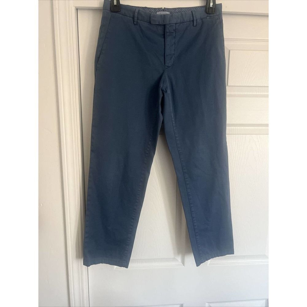 $400 Boglioli Chino Pants Blue - Designer, Italian Sz EU46. US Sz 30